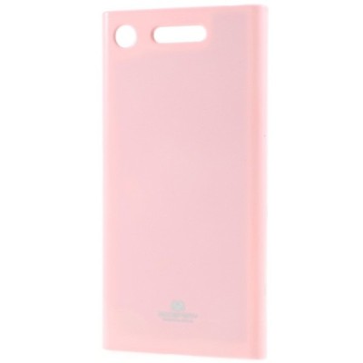 Sony Xperia XZ1 Mercury rožinis kieto silikono TPU dėklas - nugarėlė / Priedai.lt