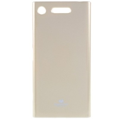 Sony Xperia XZ1 Mercury auksinis kieto silikono TPU dėklas - nugarėlė / Priedai.lt