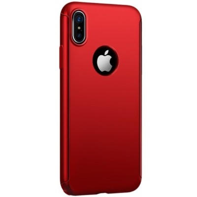 Raudonas „JOYROOM“ Beetles plastikinis Apple iPhone X (iPhone Xs) dėklas (dėkliukas, nugarėlė) / Priedai.lt