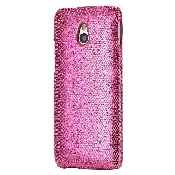 „Glitter“ plastikust kaaned - roosa (One mini)