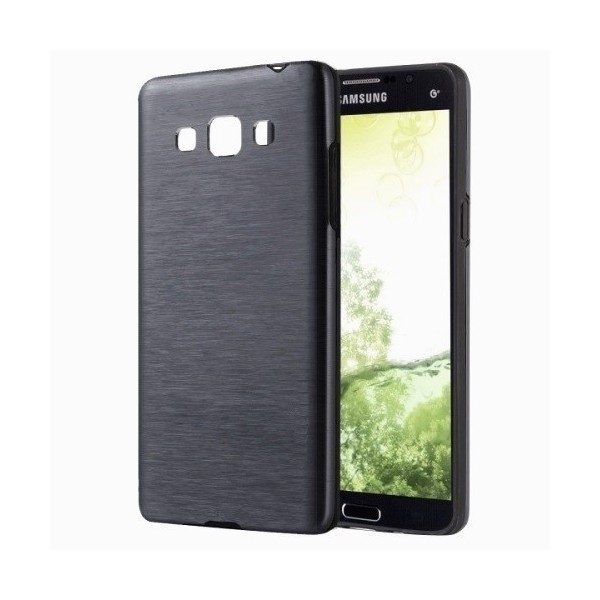 Kõva silikoon (TPU) kaaned - must (Galaxy Grand Prime)