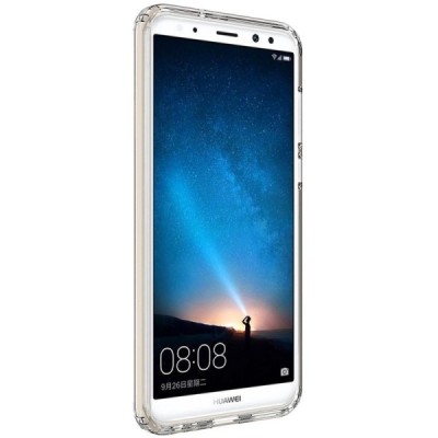 Huawei Mate 10 Lite kieto silikono TPU skaidrus dėklas - nugarėlė / Priedai.lt