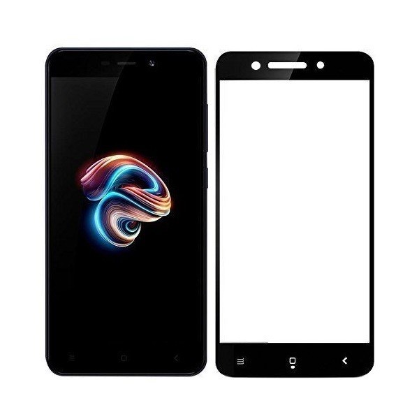 „Hat-Prince“ Tempered Glass kaitsev ekraaniklaas 0.26 mm - must (Redmi 5A)