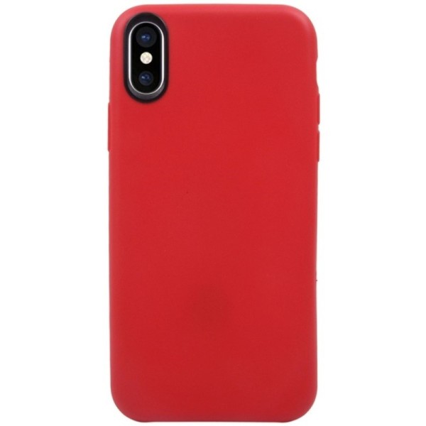 Kõva silikoon (TPU) kaaned - punane (iPhone X / Xs)