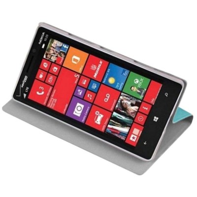 „Mofi“ Rui serijos Nokia Lumia 930 mėtinis odinis atverčiamas dėklas / Priedai.lt