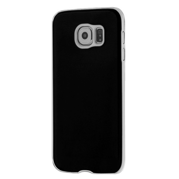 Slim Leather kaaned - must (Galaxy S6)