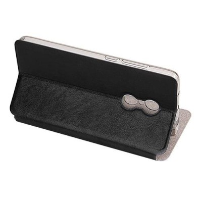 „Mofi“ Rui serijos Xiaomi Redmi Note 4 juodas odinis atverčiamas dėklas / Priedai.lt