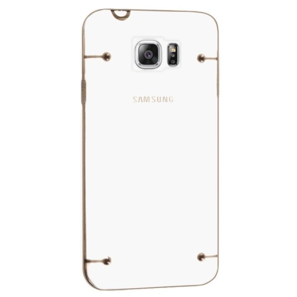 Plastikust läbipaistev kaaned, kuldne (Galaxy Note 5)