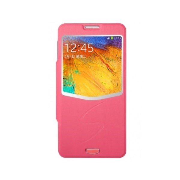 „Baseus“ Folio Ultrathin tahke kaaned - roosa (Galaxy Note 3)