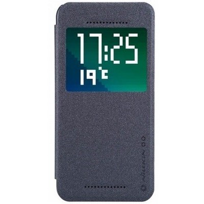 Nillkin Sparkle HTC Desire EYE pilkas odinis atverčiamas dėklas / Priedai.lt