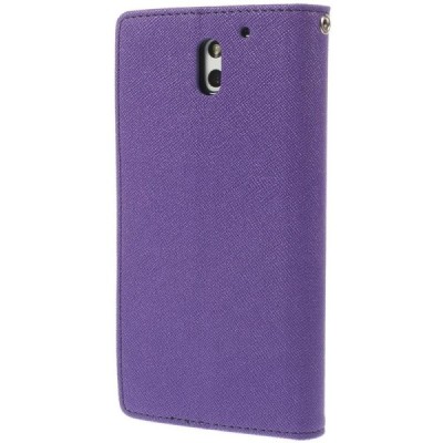 „Mercury“ Fancy HTC Desire 610 violetinis odinis dėklas / Priedai.lt