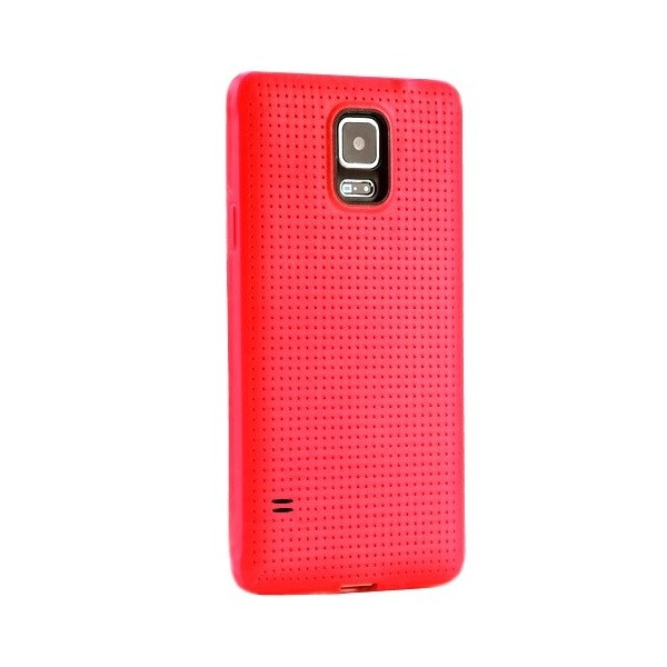 „Dots“ Kõva silikoon (TPU) kaaned - punane (Galaxy S5 / S5 Neo)