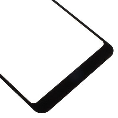 Samsung Galaxy A8+ 2018 (A730F) „Calans“ 9H Tempered Glass sustiprintos apsaugos juodas pilnai dengiantis apsauginis ekrano stik