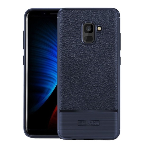 „Armor“ Kõva silikoon (TPU) kaaned - sinine (Galaxy A8 2018)
