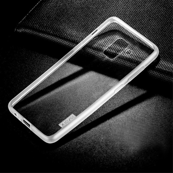 „X-Level“ Kõva silikoon (TPU) kaaned - läbipaistev (Galaxy A8 2018)