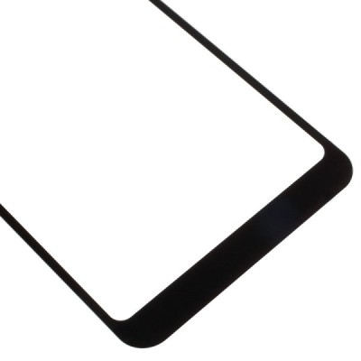 Samsung Galaxy A8 2018 (A530F) „Calans“ 9H Tempered Glass sustiprintos apsaugos juodas pilnai dengiantis apsauginis ekrano stikl