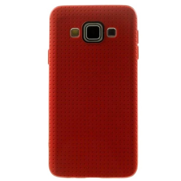 „Dots“ Kõva silikoon (TPU) kaaned - punane (Galaxy A5 2015)