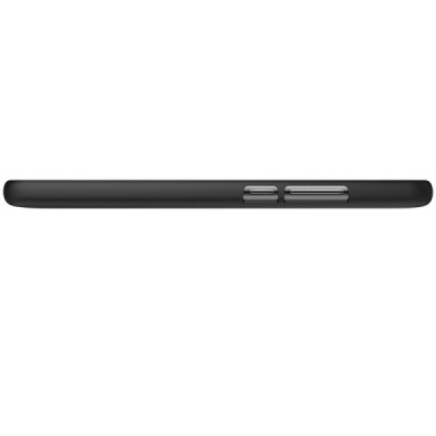 Huawei Mate 10 Pro Nillkin Frosted Shield juodas plastikinis dėklas + apsauginė ekrano plėvelė / Priedai.lt