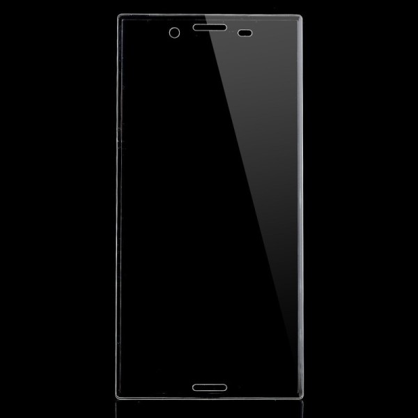 „Calans“ Tempered Glass täielik katvus kaitsev ekraaniklaas 0.2 mm - läbipaistev (Xperia X Compact)