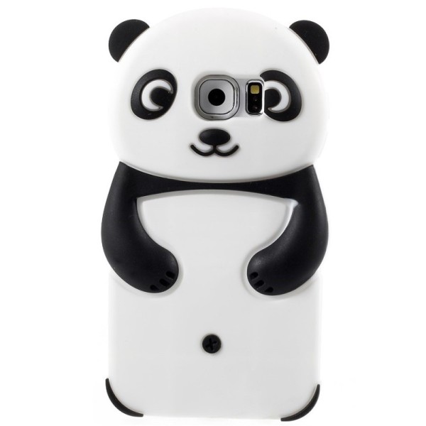 Mänguline Silikoon kaaned - panda (Galaxy S6)