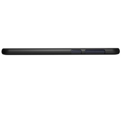 Asus Zenfone 4 Selfie Pro (ZD552KL) Nillkin Frosted Shield juodas plastikinis dėklas + apsauginė ekrano plėvelė / Priedai.lt