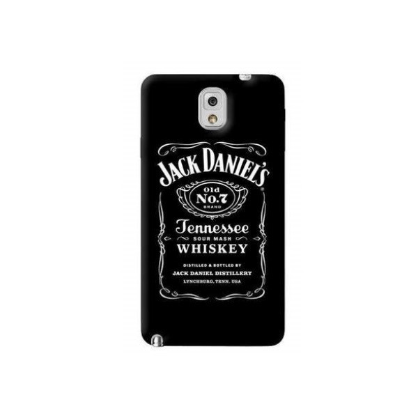 „Jack Daniels“ plastikust kaaned - must (Galaxy Note 3)
