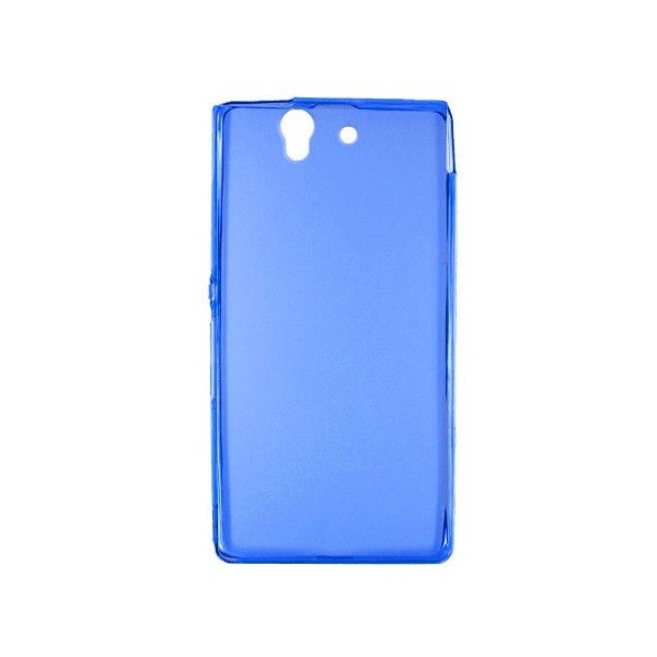 Kõva silikoon (TPU) kaaned - sinine (Xperia Z)