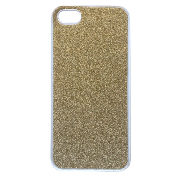 „Glitter“ plastikust kaaned - kuldne (iPhone 5 / 5S / SE 2016)