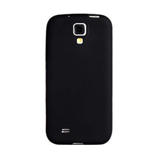 Plastikust kaaned su kõva silikoon rėmu - must (Galaxy S4)