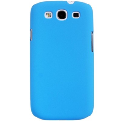 Mėlynas plastikinis Samsung Galaxy S3 (i9300) dėklas (dėkliukas) / Priedai.lt