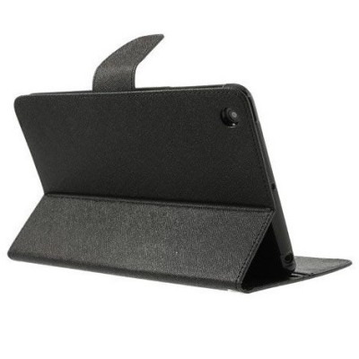 „Mercury“ Fancy Apple iPad Mini 1 / 2 / 3 juodas odinis dėklas / Priedai.lt