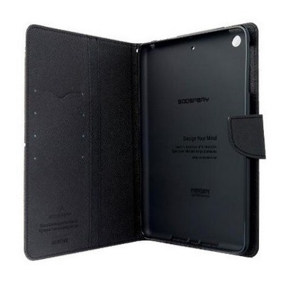 „Mercury“ Fancy Apple iPad Mini 1 / 2 / 3 juodas odinis dėklas / Priedai.lt