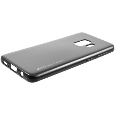 Samsung Galaxy S9 (G960) Mercury juodas kieto silikono tpu dėklas - nugarėlė / Priedai.lt