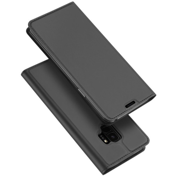 „Dux Ducis“ Skin tahke kaaned - must (Galaxy S9)
