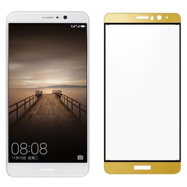 „3D Rewan“ Tempered Glass kaitsev ekraaniklaas 0.26 mm - kuldne (Mate 9)