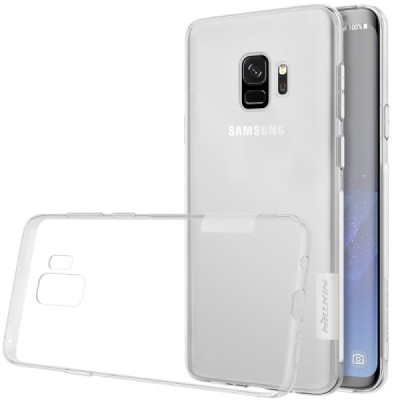 Samsung Galaxy S9 (G960) Nillkin Nature plonas skaidrus (permatomas) silikoninis TPU bespalvis dėklas / Priedai.lt