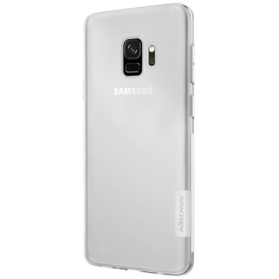 Samsung Galaxy S9 (G960) Nillkin Nature plonas skaidrus (permatomas) silikoninis TPU bespalvis dėklas / Priedai.lt