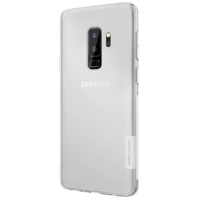 Samsung Galaxy S9+ (G965) Nillkin Nature plonas skaidrus (permatomas) silikoninis TPU bespalvis dėklas / Priedai.lt