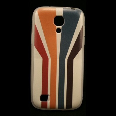 „Bullet“ Samsung Galaxy S4 mini i9195 kieto silikono TPU dėklas - Striped (Dryžuotas) / Priedai.lt