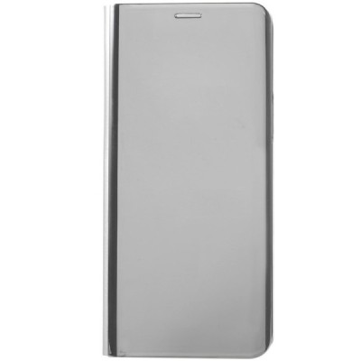 Samsung Galaxy S9 (G960) plastikinis atverčiamas sidabrinis dėklas / Priedai.lt