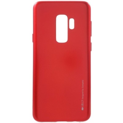 Samsung Galaxy S9+ (G965) Mercury raudonas kieto silikono tpu dėklas - nugarėlė / Priedai.lt