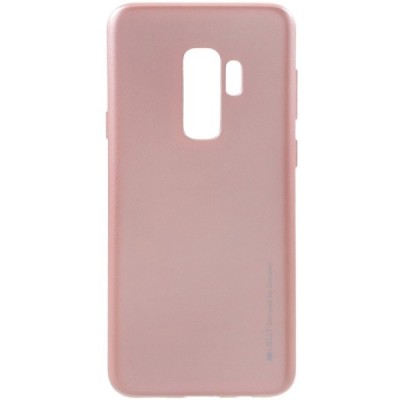 Samsung Galaxy S9+ (G965) Mercury šviesiai rožinis  kieto silikono tpu dėklas - nugarėlė / Priedai.lt