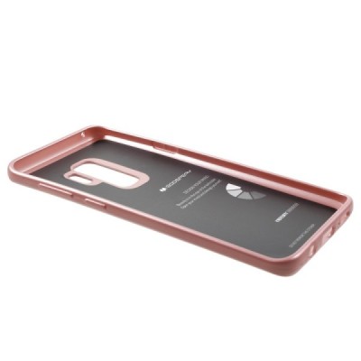 Samsung Galaxy S9+ (G965) Mercury šviesiai rožinis  kieto silikono tpu dėklas - nugarėlė / Priedai.lt