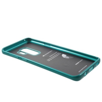 Samsung Galaxy S9+ (G965) Mercury žalias kieto silikono tpu dėklas - nugarėlė / Priedai.lt