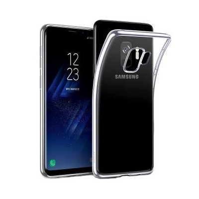 Samsung Galaxy S9 (G960) kieto silikono TPU skaidrus dėklas - nugarėlė / Priedai.lt