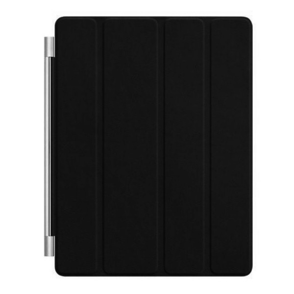 „Cover Case“ tahke kaaned - must (iPad 2 / 3 / 4)