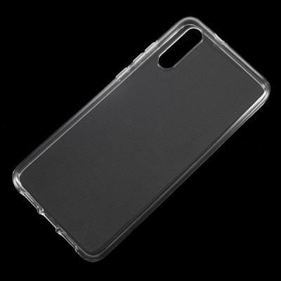 Huawei P20 kieto silikono TPU skaidrus dėklas - nugarėlė / Priedai.lt