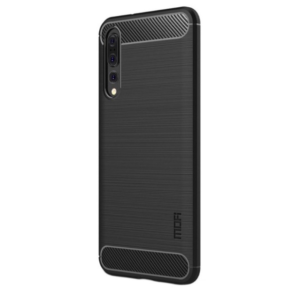 „Mofi“ Kõva silikoon (TPU) kaaned - must (P20 Pro)