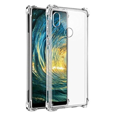 Huawei P20 Lite (Nova 3e) kieto silikono TPU skaidrus dėklas - nugarėlė / Priedai.lt