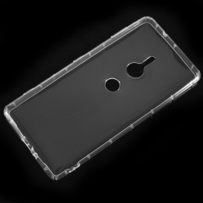 Sony Xperia XZ2 kieto silikono TPU skaidrus dėklas - nugarėlė / Priedai.lt